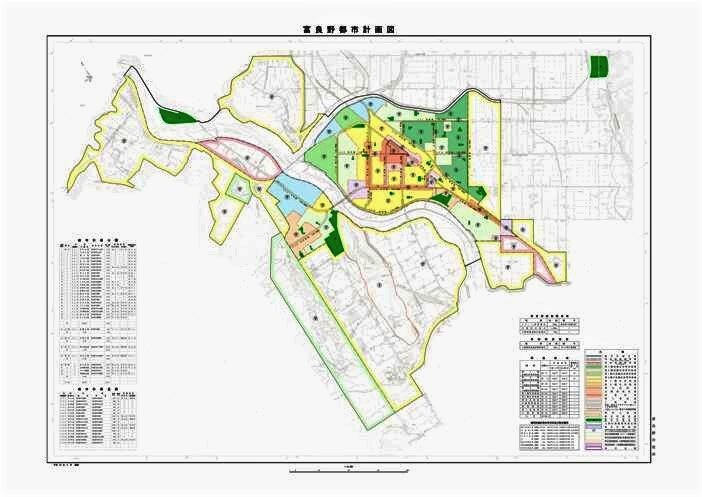 用途地域図の画像
