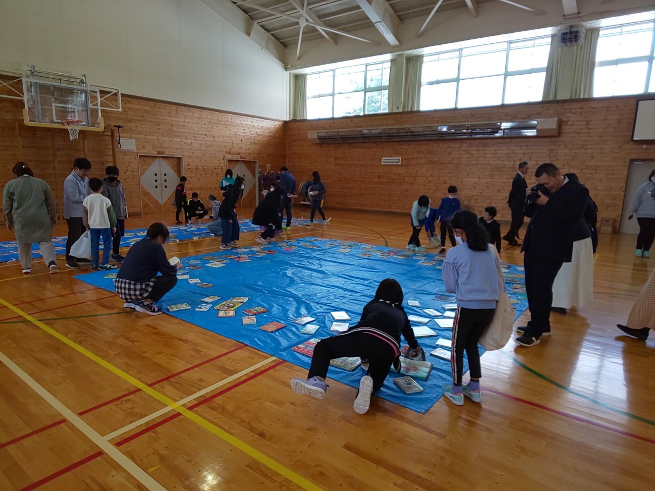 鳥沼・布部小学校合同ブックフェスティバル4