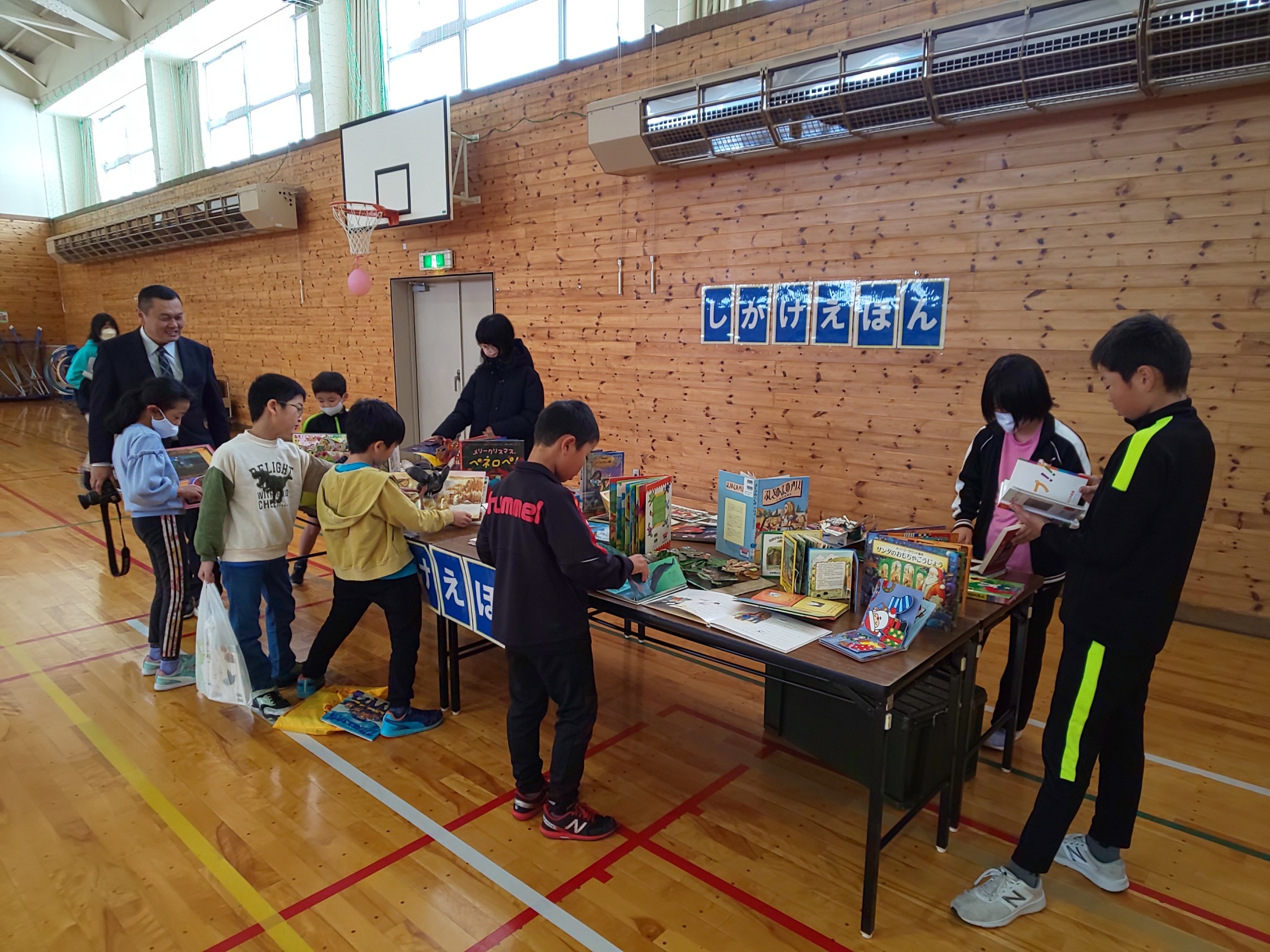 鳥沼・布部小学校合同ブックフェスティバル6