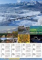 作成したカレンダーの画像