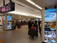 サイネージ広告の画像