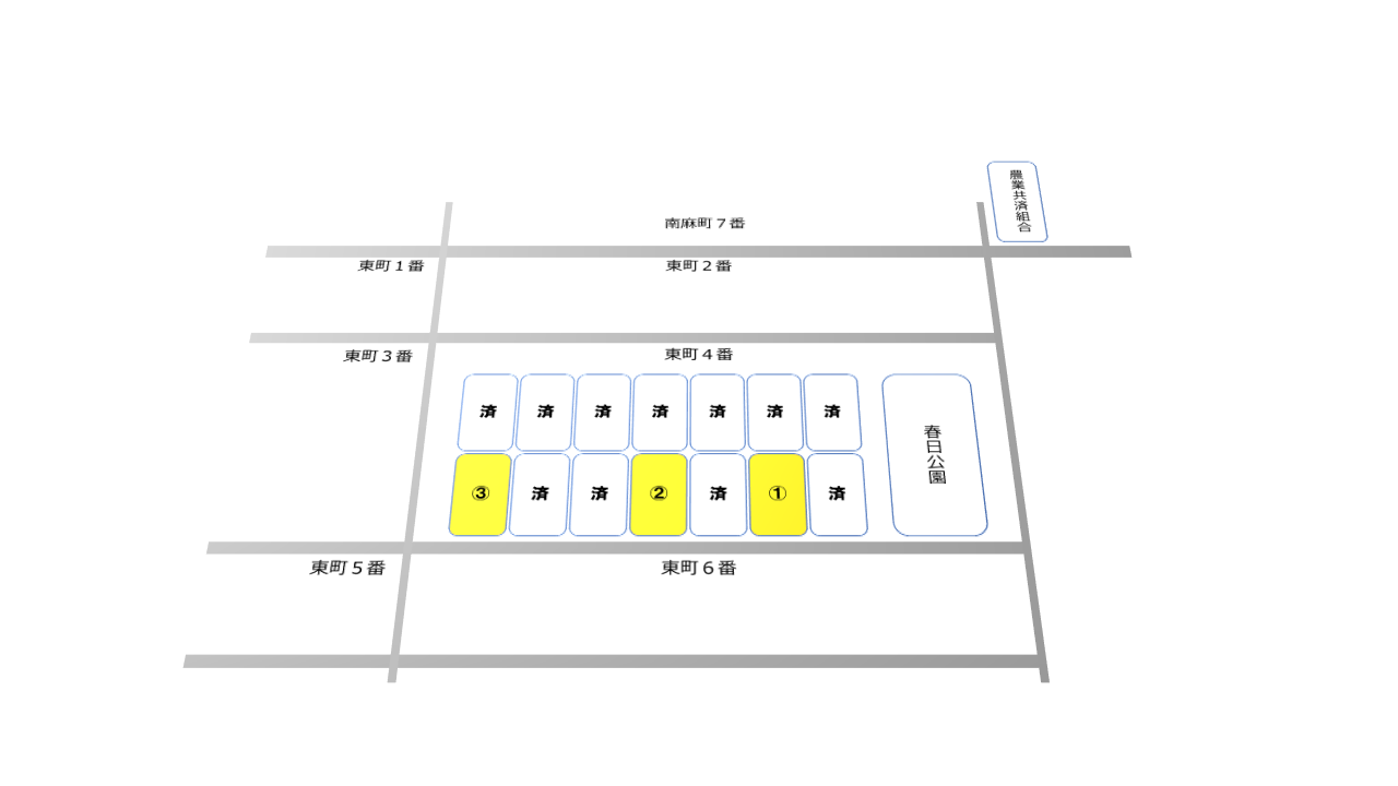 公募物件の位置図