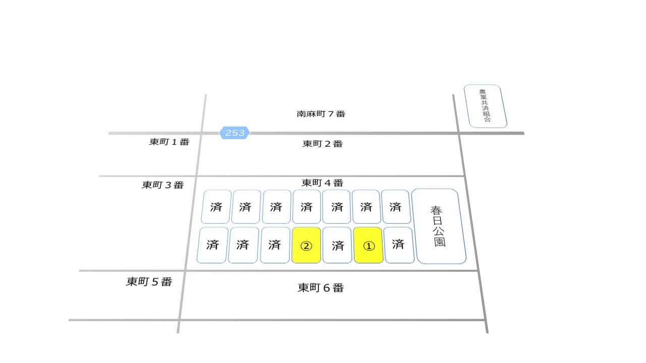 公募物件の位置図
